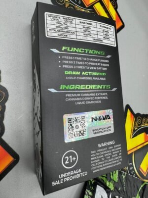 Nova Disposable 2G Vape